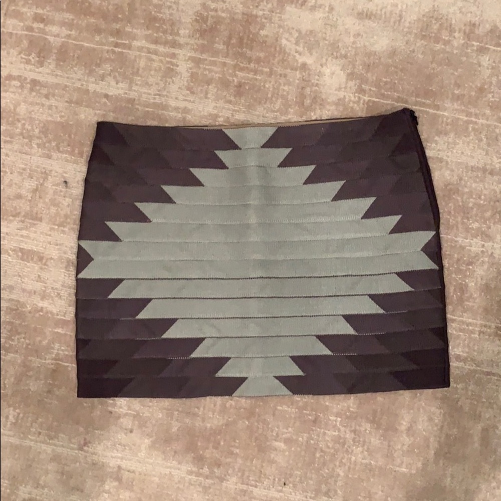 Haute hippie bandage skirt